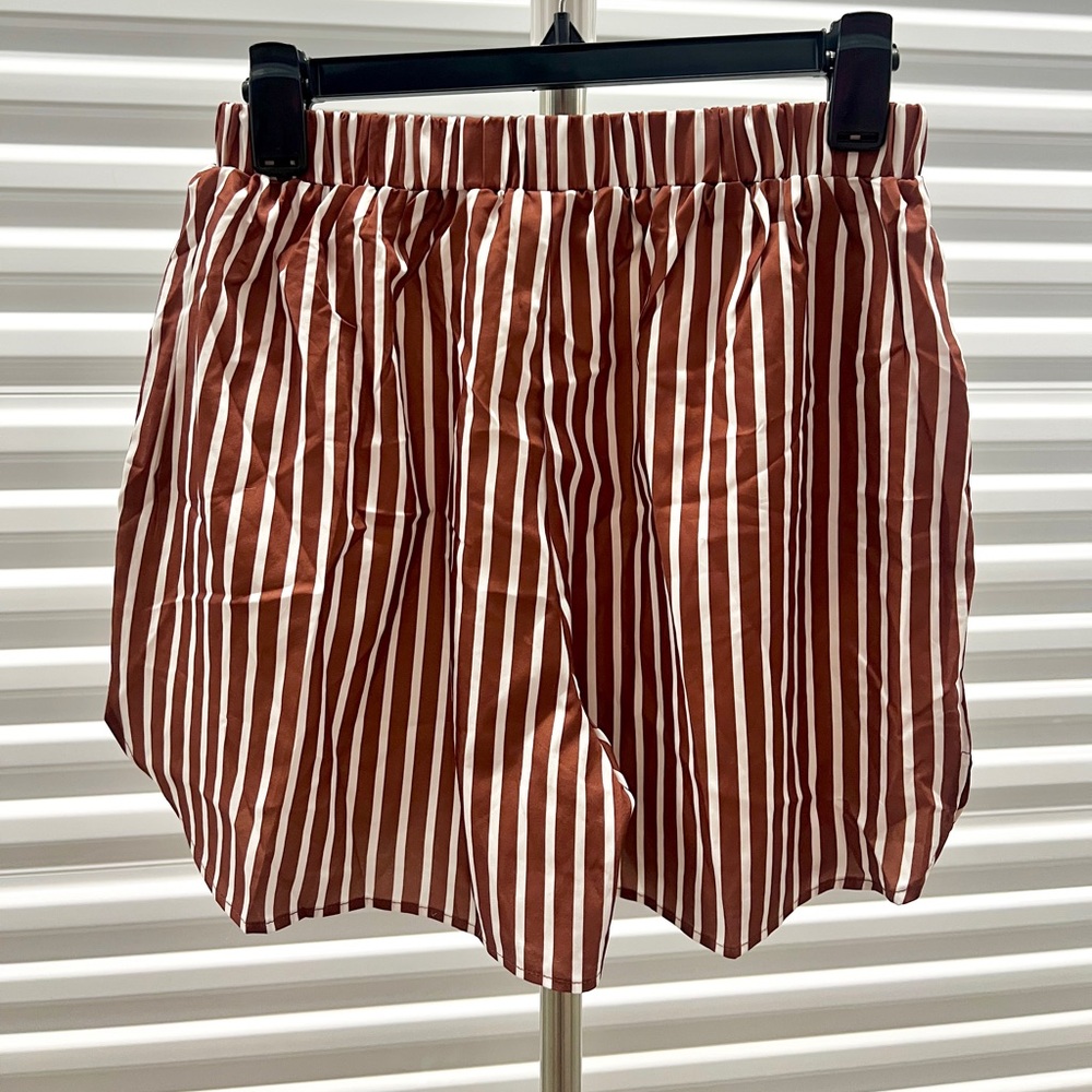 NWT Commense Stripe Three Piece Shorts Set Size M - Picture 14 of 14